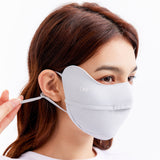 US Stock Cooling Breathable Face Mask Sun Protection UPF 50+ Face Covering