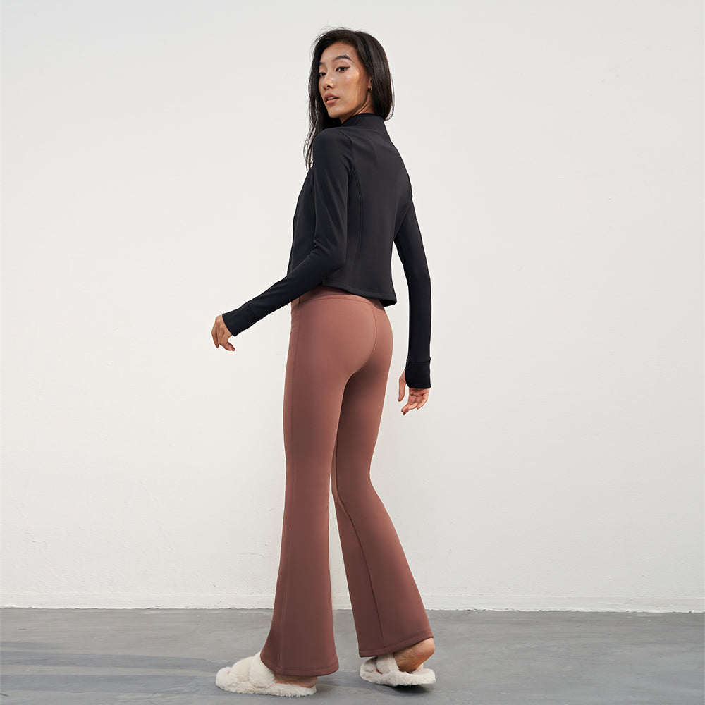 Women's Yoga Pants Flare Leggings with Tummy Control Bootcut Wide Leg Trousers Stretchy  High Waisted Workout Pants