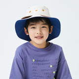 Kid's UV Protection Bucket Hat UPF 50+ Wide Brim Sun Caps for Boys Girls