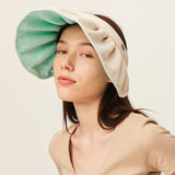 US Stock Foldable Wide Brim Sun Visor Hat UV Protection UPF 50+ Cap Headband