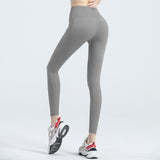 US Stock High Waist Yoga Pants with Pockets Tummy Control Workout Leggings