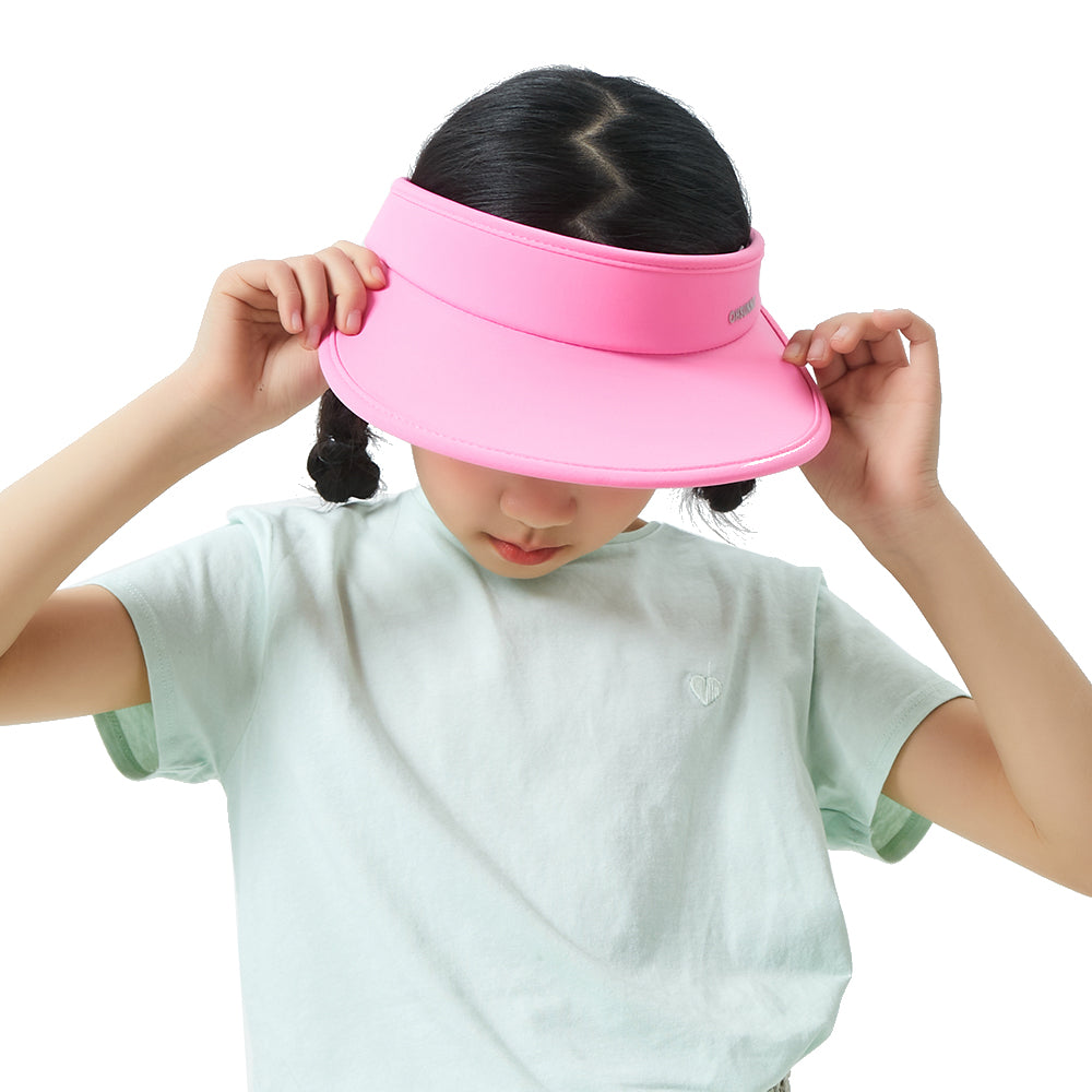 US Stock Kid’s Visor Hat UPF 50+ Wide Brim Sun Protection Caps