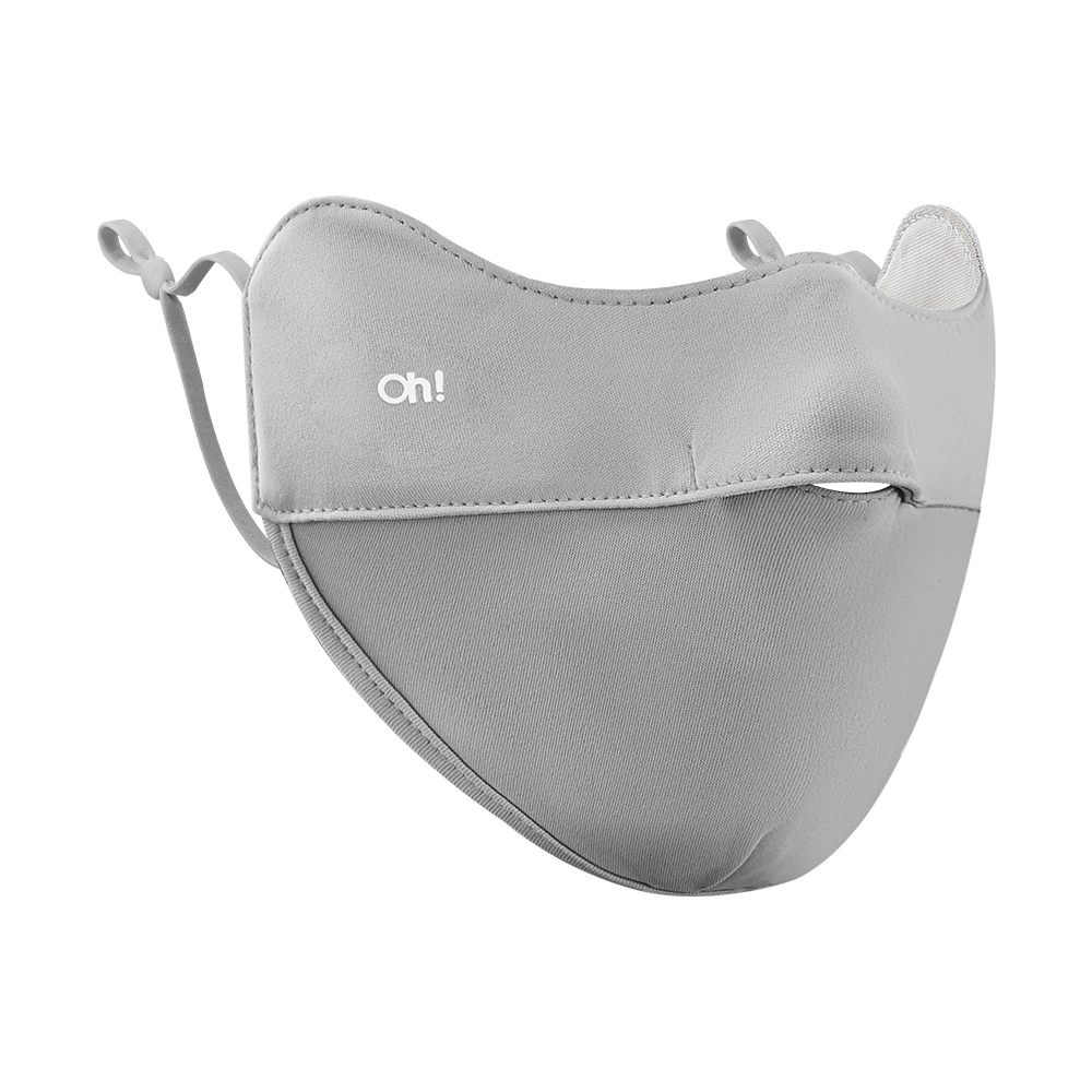 Breathable Kid's Sunscreen Mask UPF 50+ Washable Reusable Anti-UV Face Covering