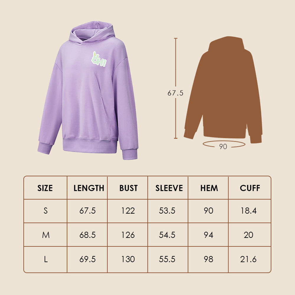 US Stock Women's Casual Hoodies Long Sleeve Pullover Tops Loose Sweatshirt with Pocket