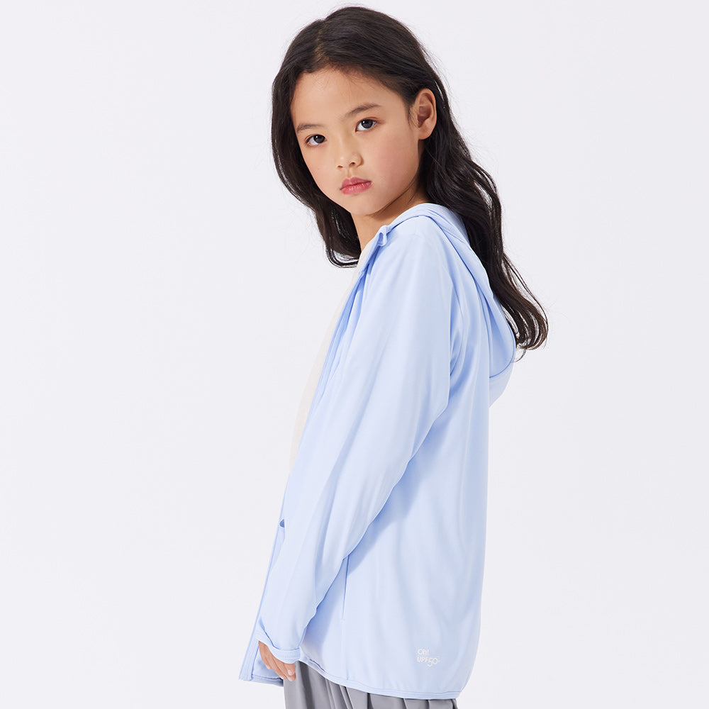 Kid's Sun Protection Hoodie with Pockets for Boys Girls UPF 50+ Jackets