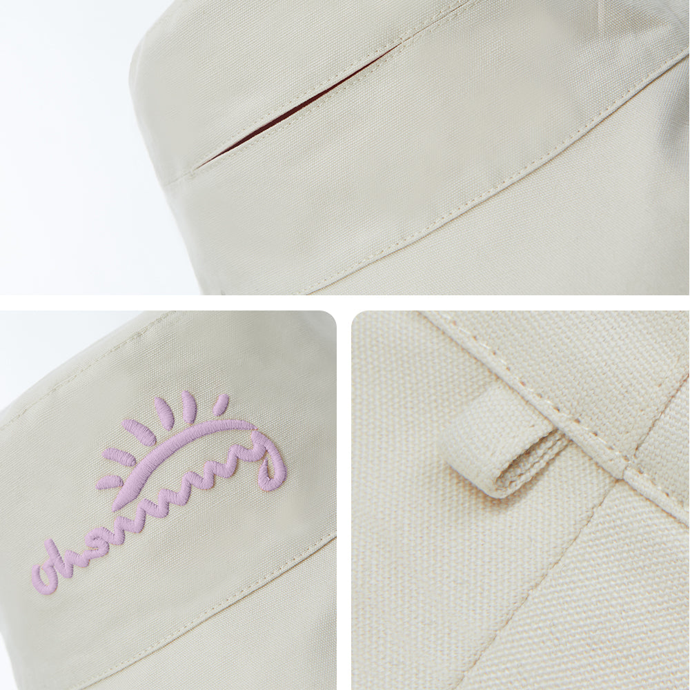 Women's Dual-Sided Bucket Hat UPF 50+ Packable Travel Sun Hat