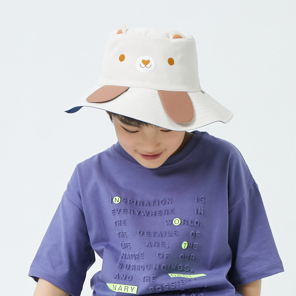 Kid's UV Protection Bucket Hat UPF 50+ Wide Brim Sun Caps for Boys Girls