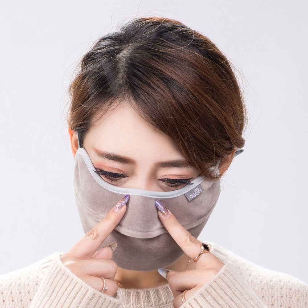 Winter Warm Face Cover Nose Opened Breathable Facemask