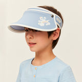 US Stock Kids Empty Top Visor Cap Adjustable Sun Hat UPF 50+