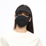 Sun Protection Full Face Mask with Cap Brim UPF 50+ Riding Cover