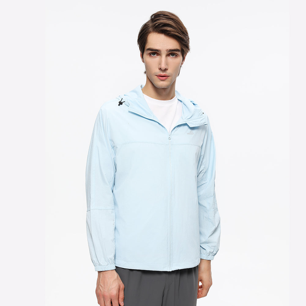 US Stock Sun Protection Hoodie Long Sleeve Unisex Outdoor Jacket UPF50+