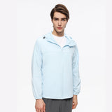 US Stock Sun Protection Hoodie Long Sleeve Unisex Outdoor Jacket UPF50+