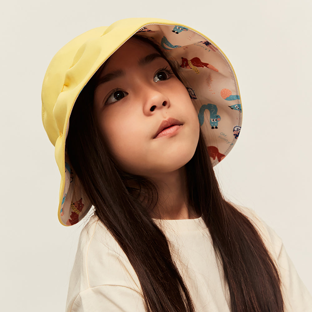 Kid's Reversible Sun Hat UPF 50+ UV Protection Empty Top Visor Caps