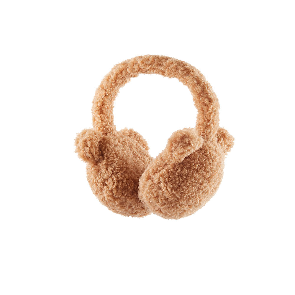 Ear Muffs Faux Fleece Warm Earmuffs Plush Warmers Ear Covers Foldable Headband