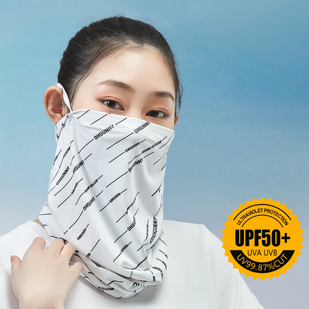 US Stock Neck Protection Sunscreen Biking Neck Gaiter UPF50+