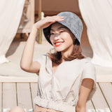 Sun Protection Bucket Hat Reversible Travel Cap UPF 50+
