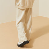 Women's Wide-Leg Pants with Pockets Loose Comfy Lounge Casual Sweatpants