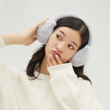 Ear Muffs Faux Fleece Warm Earmuffs Plush Warmers Ear Covers Foldable Headband