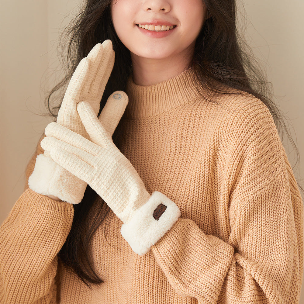 Winter Warm Touchscreen Gloves Windproof for Women