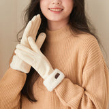 Winter Warm Touchscreen Gloves Windproof for Women