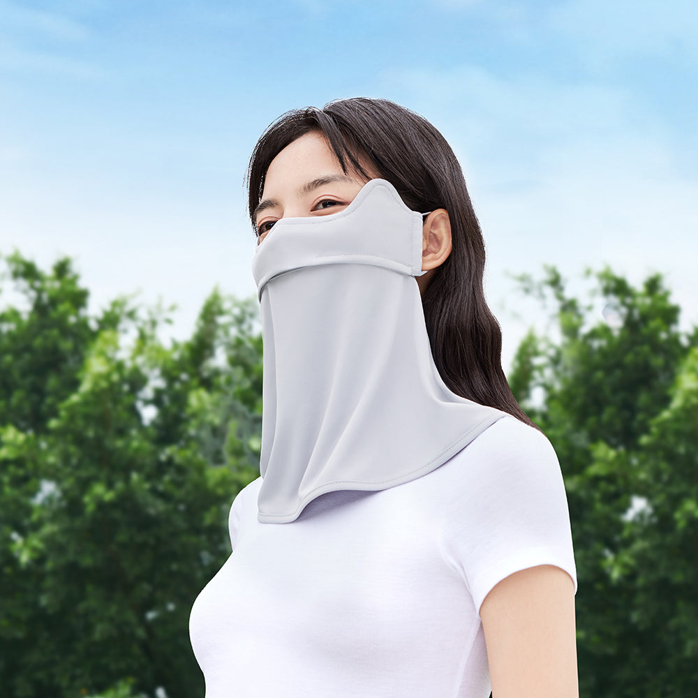 US Stock Sun Protection Face Cover Breathable Neck Gaiter UPF 50+