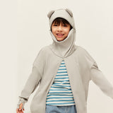 Kid's Sun Protection Hooded Jacket with Pockets UPF 50+ for 4-10 Years Boys Girls