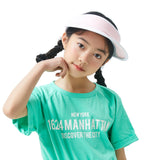 US Stock Kid’s Visor Hat UPF 50+ Wide Brim Sun Protection Caps