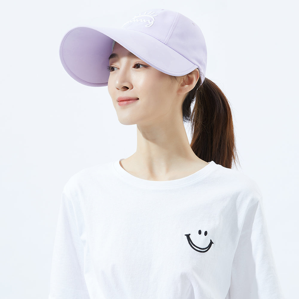 Women's Large Brim Adjustable Baseball Cap UPF 50+