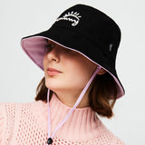 Women's Dual-Sided Bucket Hat UPF 50+ Packable Travel Sun Hat