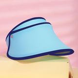 US Stock Kids Empty Top Visor Cap Adjustable Sun Hat UPF 50+
