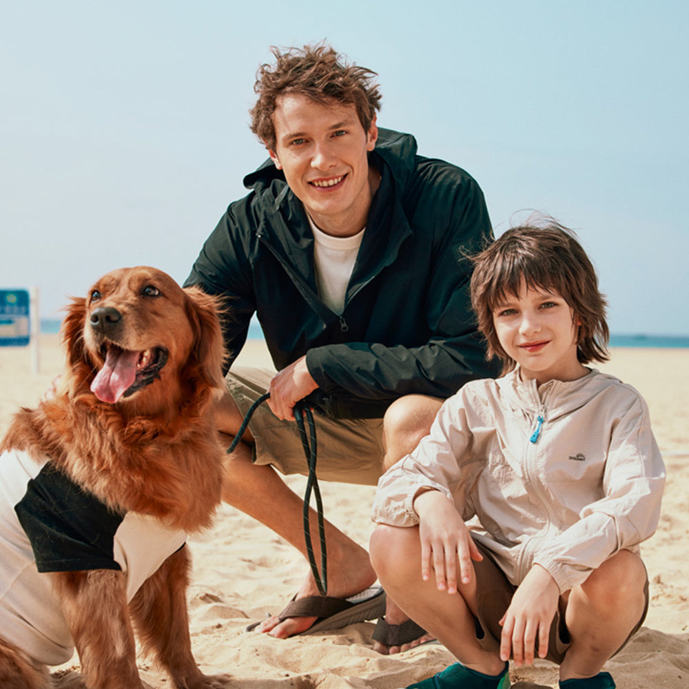 Kid's Sun Protection Hoodie Jackets UPF 50+ for Aged 4-10 Boys Girls