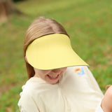 Kid's Sun Visor Hat Dual-Sided Sun Protection UPF50+ Adjustable Cap