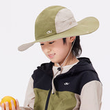 Kid's Wide Brim Fishing Hat UPF 50+ Sun Protection Caps