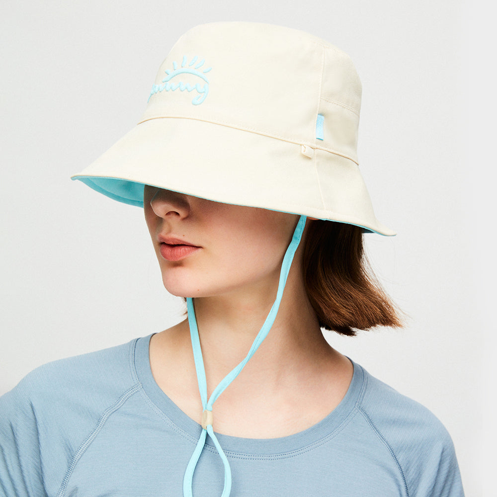 Women's Dual-Sided Bucket Hat UPF 50+ Packable Travel Sun Hat