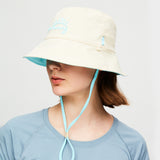 Women's Dual-Sided Bucket Hat UPF 50+ Packable Travel Sun Hat