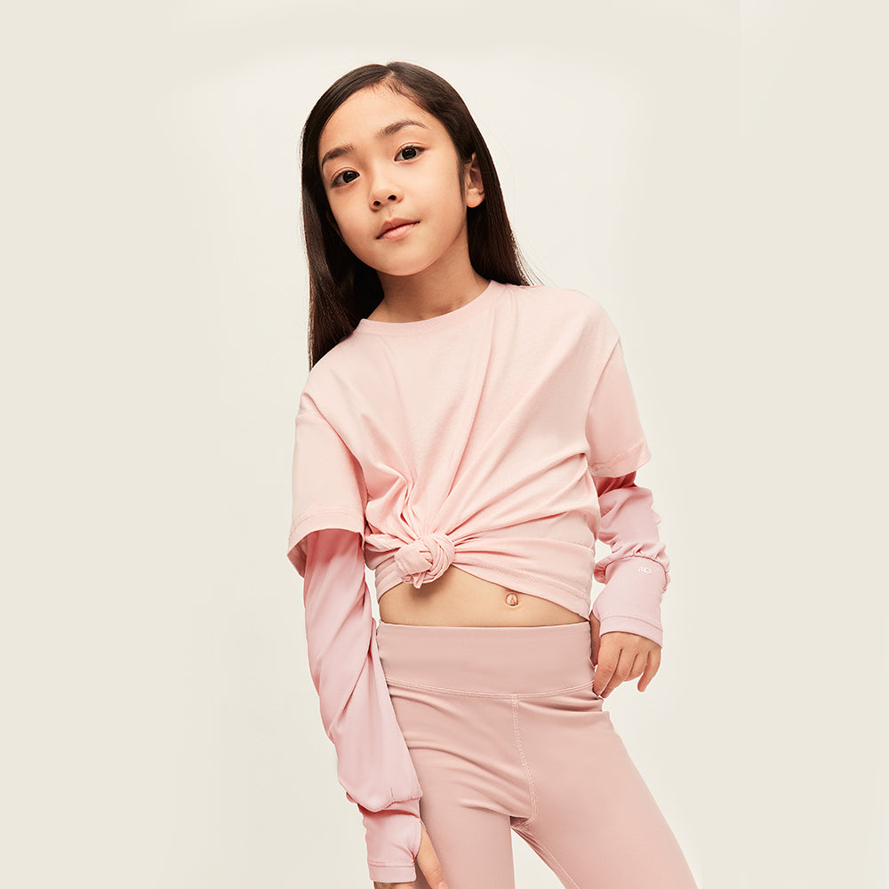 Kid's Loose Arm Sleeves with Thumb Hole Sun Protection UPF50+ Athletic Arm Covers