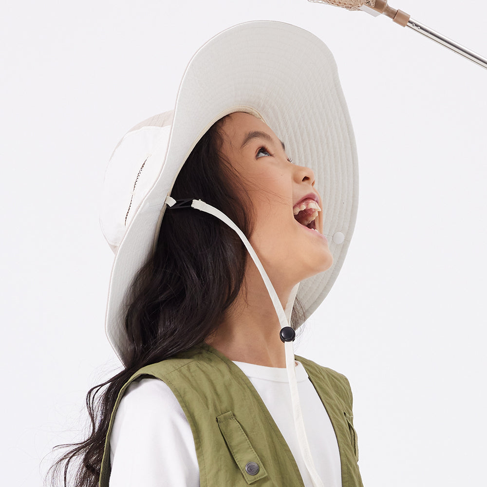 Kid's Wide Brim Fishing Hat UPF 50+ Sun Protection Caps