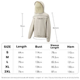 Unisex Sun Protection Hooded Jackets UPF50+ with Mosquito Mesh Face Cover
