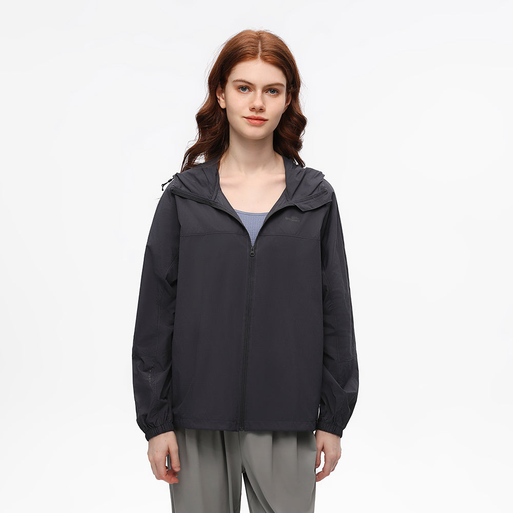 US Stock Sun Protection Hoodie Long Sleeve Unisex Outdoor Jacket UPF50+