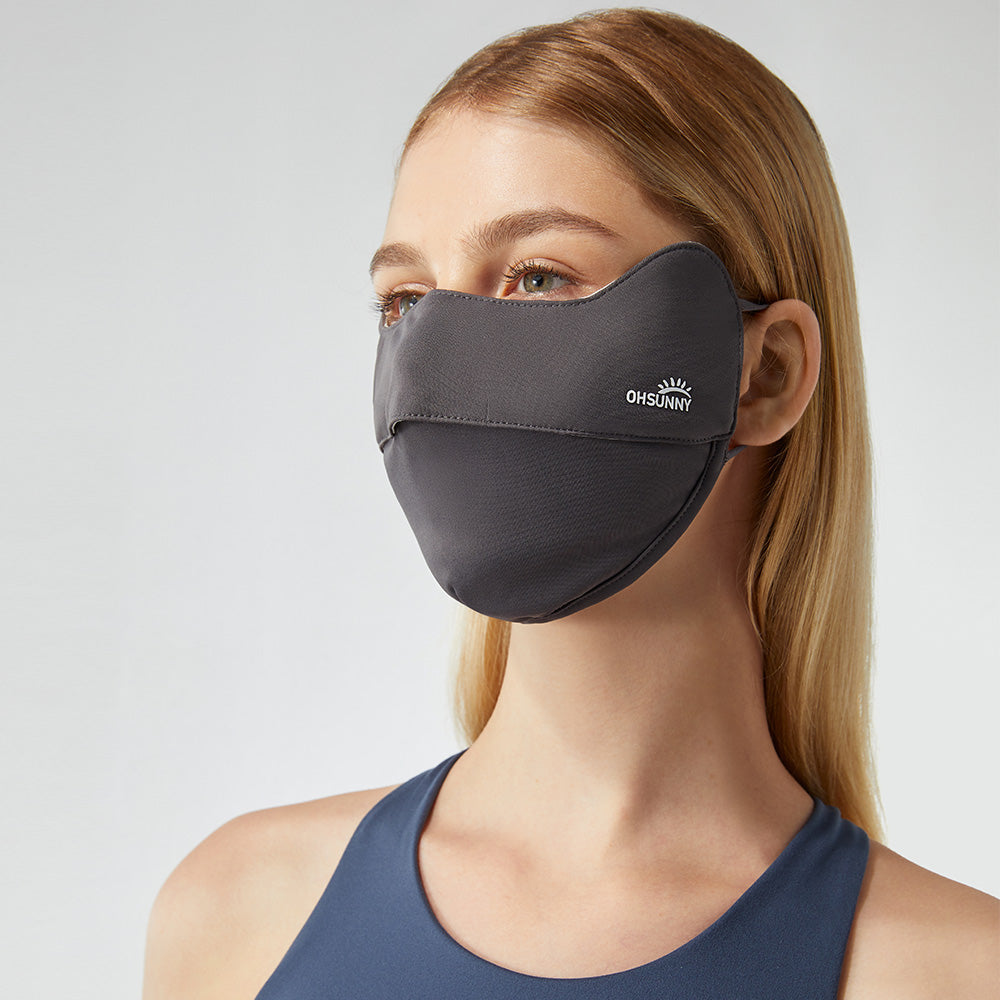 US Stock Breathable Eye protection Sunscreen Mask UPF50+