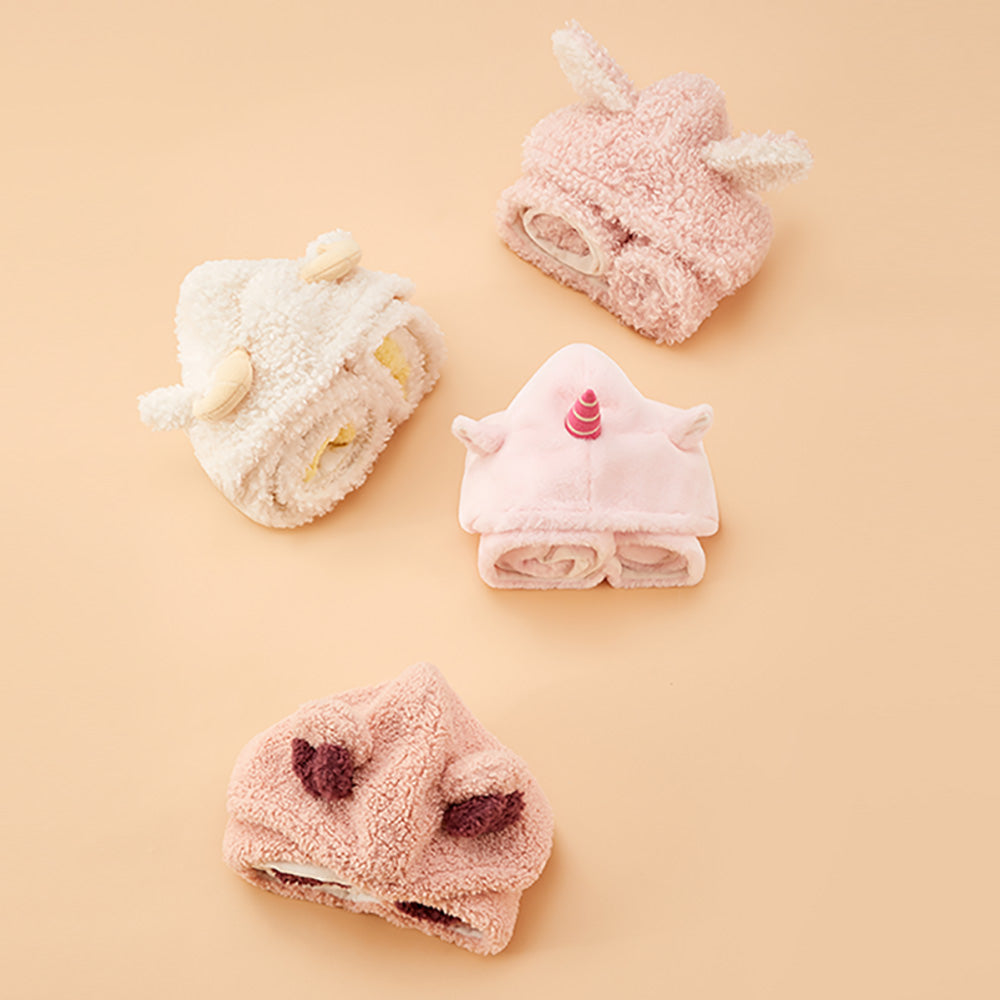 Kid's 3-in-1 Multi-Functional Hoodie Hat/Scarf/Gloves Set