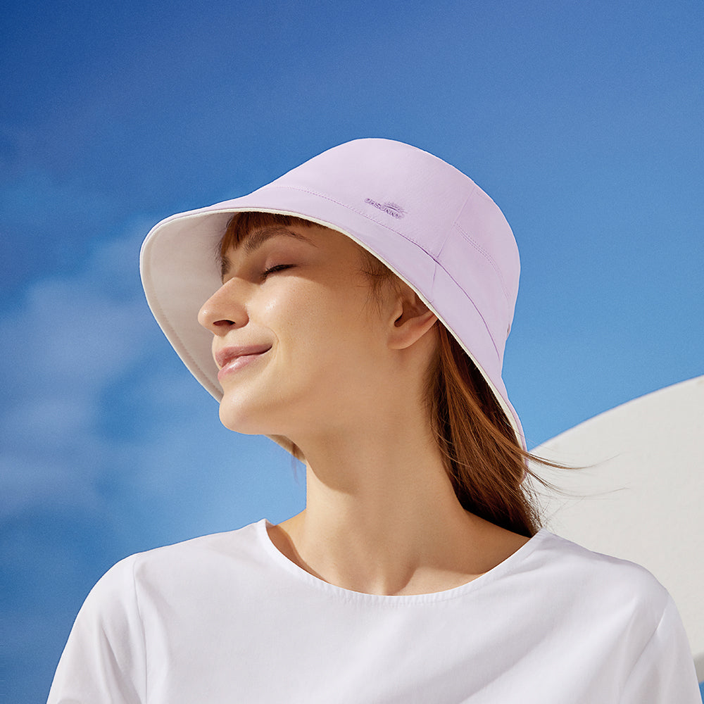 Women's Dual-Sided Bucket Hat UPF 50+ Packable Travel Sun Hat