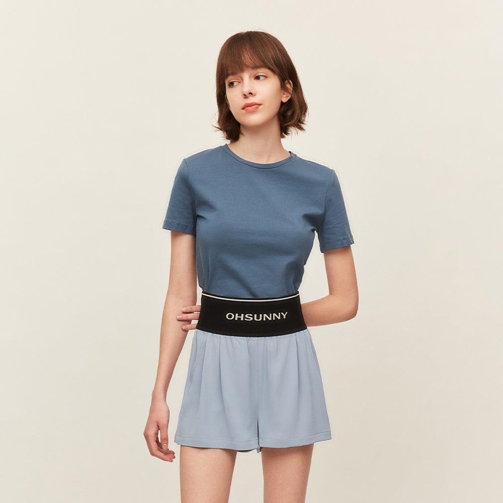 Women's Workout Shorts Sun Protection UPF 50+ Quick Dry Workout Pants