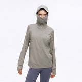 Women's Sun Protection Hoodie Jacket UPF 50+ Long Sleeve Coat