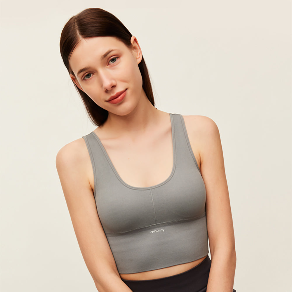 Women's Padded Sports Bra Yoga Tank Tops UPF50+