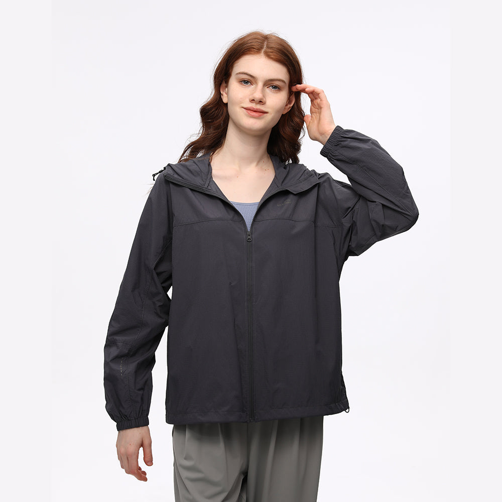 US Stock Sun Protection Hoodie Long Sleeve Unisex Outdoor Jacket UPF50+