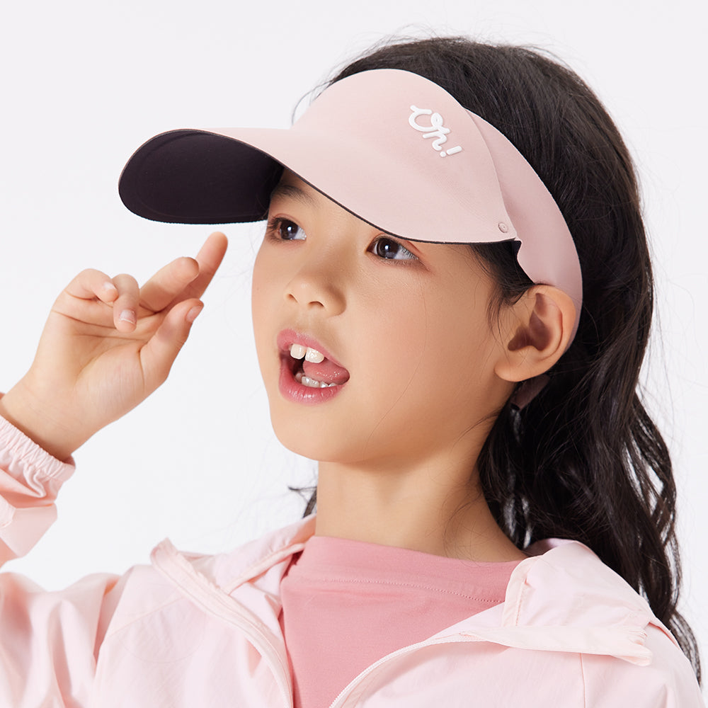 Kid's Visor Athletic Sun Hat for Boys Girls Adjustable Tennis Sport Visors