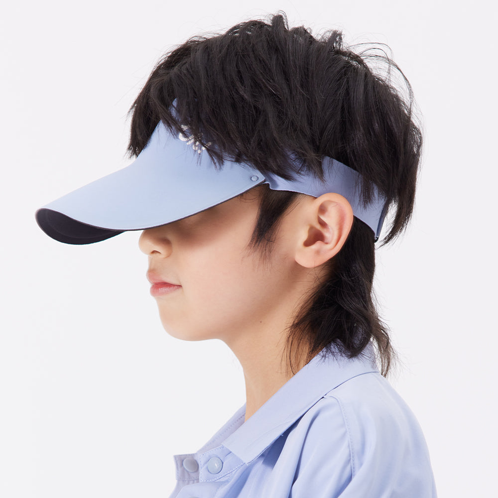 Kid's Visor Athletic Sun Hat for Boys Girls Adjustable Tennis Sport Visors