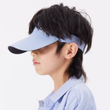 Kid's Visor Athletic Sun Hat for Boys Girls Adjustable Tennis Sport Visors