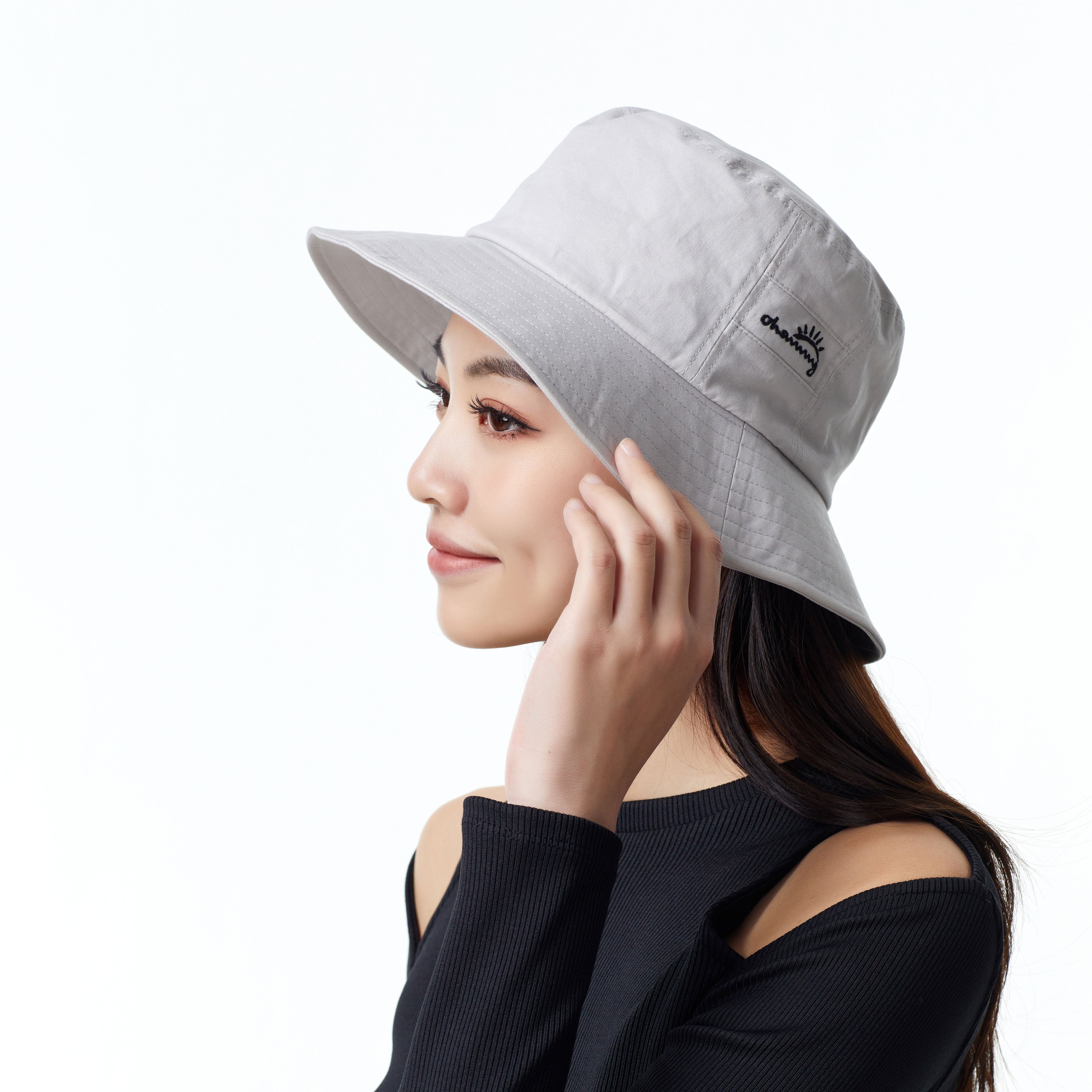 US Stock Women's Wide Brim Fisherman Bucket Hat UPF 50+ UV Protection